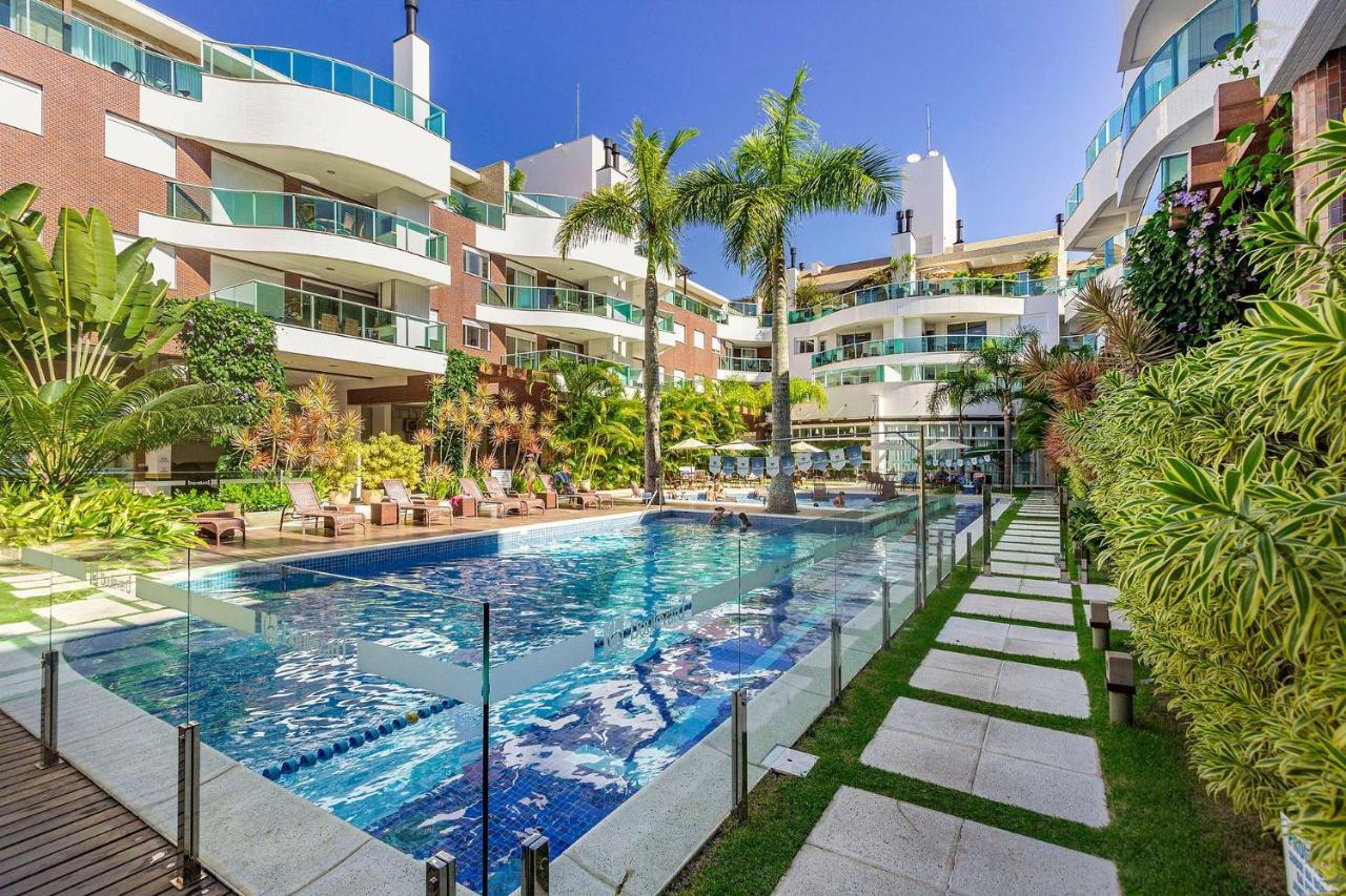 Boulevard 224D - Excelente Apartamento Em Condominio De Luxo No Centro De Bombinhas - Piscina - Jacuzzi - Academia - Portaria 24H. Bagian luar foto
