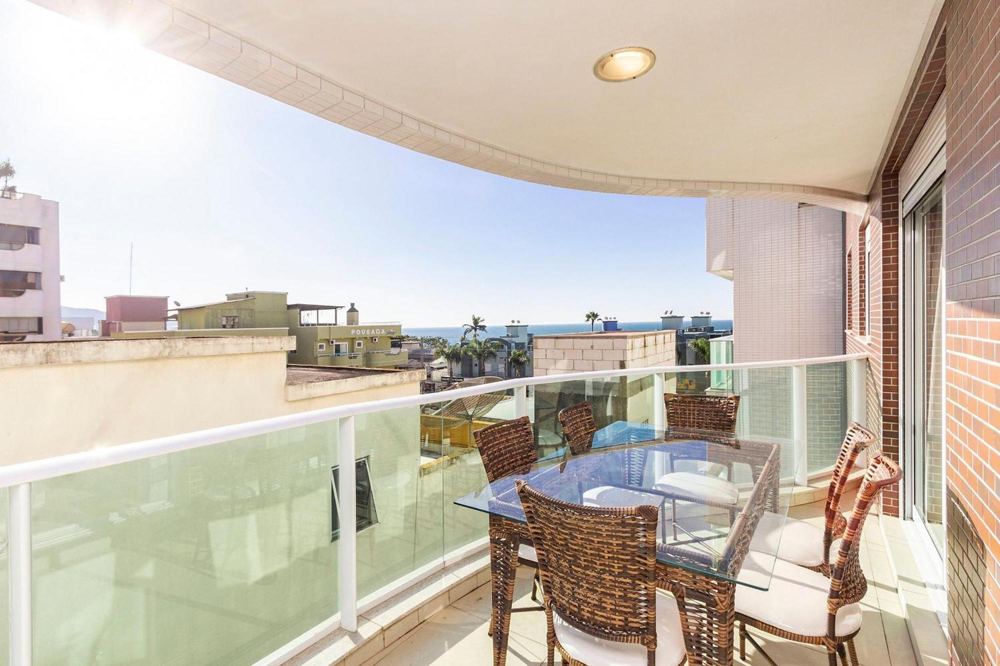 Boulevard 224D - Excelente Apartamento Em Condominio De Luxo No Centro De Bombinhas - Piscina - Jacuzzi - Academia - Portaria 24H. Bagian luar foto